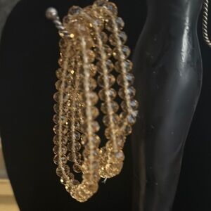Elegant Gold Beaded Bracelet